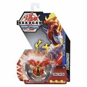 Spin Master BAKUGAN TRUE METAL FIGURKY ČERVENÝ DRAK S4