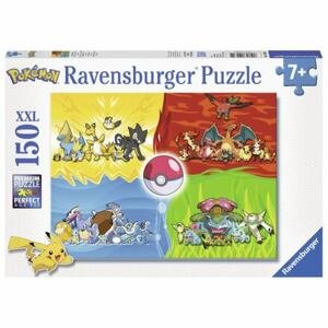 Ravensburger Druhy Pokémonů 150 dílků puzzle