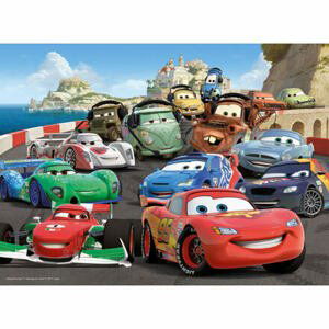 Cars 2, 100 dílků XXL