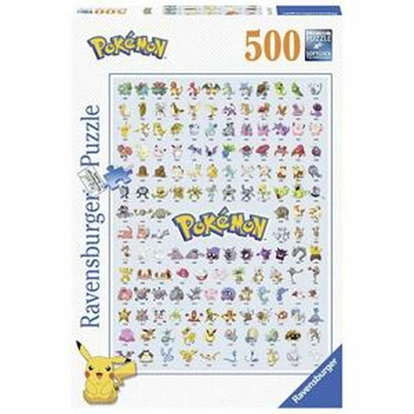 Ravensburger Prvních 151 Pokémonů puzzle 500 dílků