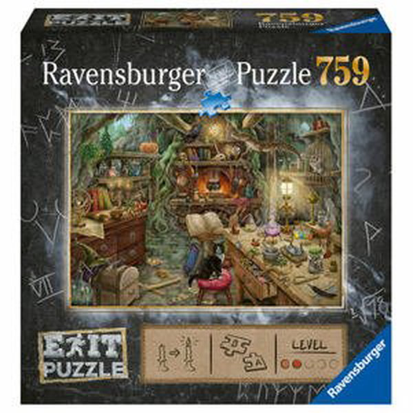 RAVENSBURGER Exit Puzzle: Kouzelnická kuchyně