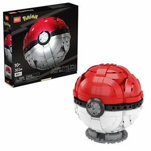 Mattel MEGA CONSTRUX POKÉMON SVÍTÍCÍ JUMBO POKÉ BALL