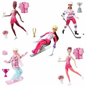 BARBIE ZIMNÍ SPORTY PANENKA ASST