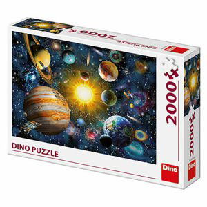 Dino puzzle Sluneční soustava 2000 dílků