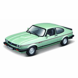 Bburago 1:24 Plus Ford Capri 1982 light green