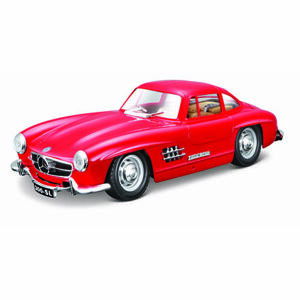 Bburago 1:24 Mercedes Benz 300SL Red