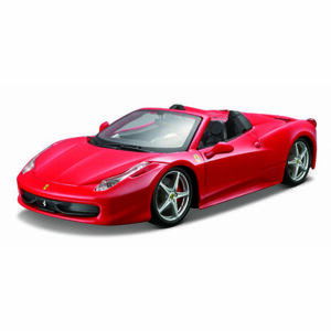 Bburago 1:24 Ferrari 458 Spider Red