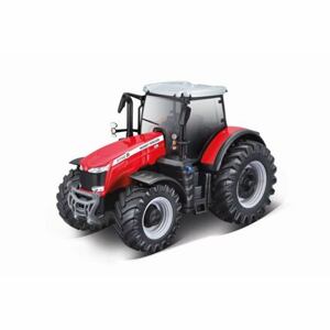 Bburago 10cm Farm Traktor na setrvačník Massey Ferguson 8740S