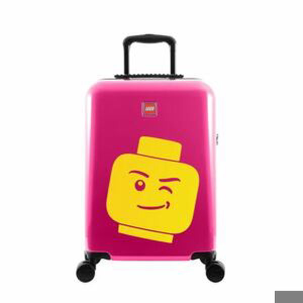 LEGO Luggage ColourBox Minifigure Head 20" - Berry