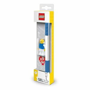 LEGO Gelové pero s minifigurkou, modré - 1 ks