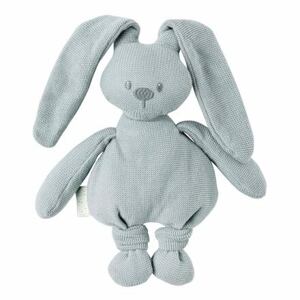 NATTOU Hračka pletená bavlněná zajíček Lapidou cuddly green 36 cm