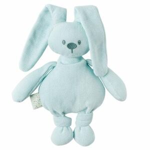 NATTOU Hračka pletená bavlněná zajíček Lapidou cuddly mint 36 cm