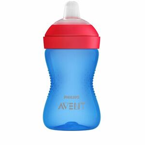 AVENT Hrneček Grippy s jemnou hubičkou 300 ml chlapec