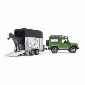 LAND ROVER s  přepravníkem na koně