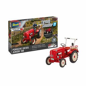 REVELL EasyClick traktor 07823 - Porsche Junior 108 (Farming Simulator Edition) (1:24)