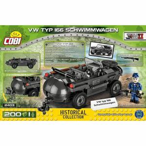 II WW VW typ 166 Schwimmwagen, 200 k, 1 f