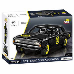 Cobi 24333 Opel Rekord C Schwarze Witwe v měřítku 1:12