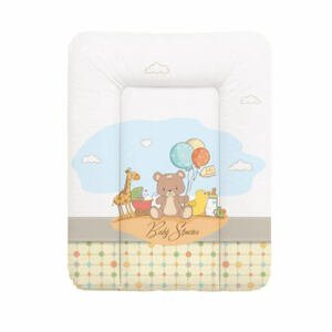 Ceba Baby Přebalovací podložka na komodu měkká 50 x 70 cm - Medvídci s balónky