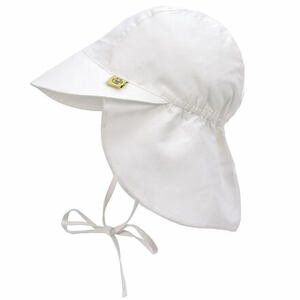 Lässig Sun Flap Hat white 09-12 m. klobouček