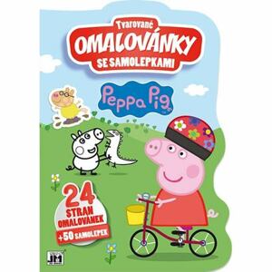 Tvarované omalovánky/ Peppa