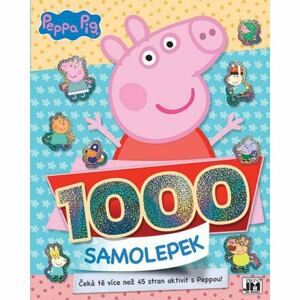 Jiri Models 1000 samolepek  aktivity Peppa