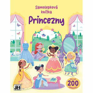 JIRI MODELS Samolepková knížka Princezny