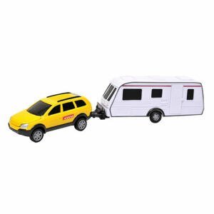 Mac Toys Auto s karavanem 1:32