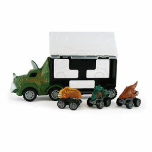 Mac Toys Dinosauří kamion se 3 autíčky
