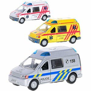 Kids Globe Traffic Ambulance CZ 14cm kov
