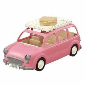 SYLVANIAN FAMILY Rodinné auto růžové Van