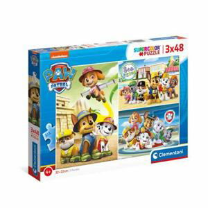 Puzzle 3x48 dílků - Paw Patrol