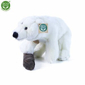 Rappa Plyšový lední medvěd, 30 cm ECO-FRIENDLY