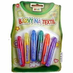 SMT Barvy na textil na blistru 6x7ml