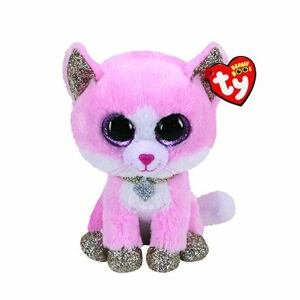 Meteor TY Beanie Boos FIONA - růžová kočka, 15 cm (3)