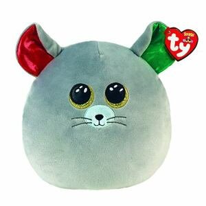 METEOR Ty Squish-a-Boos CHIPPER, 22 cm - vánoční myš