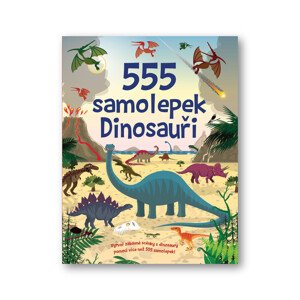 555 samolepek - Dinosauři