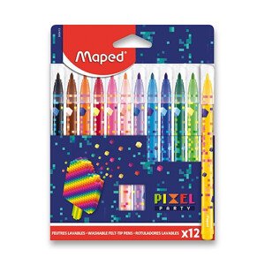 Fixy MAPED Pixel Party, 12 ks