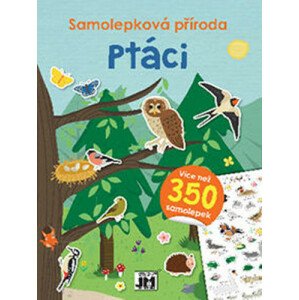 Ptáci - samolepková příroda