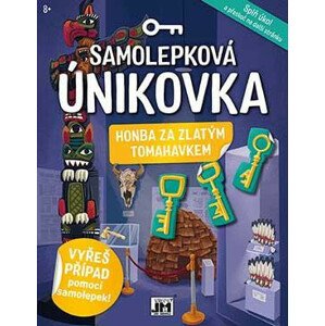 Samolepková únikovka - Honba za zlatým tomahavkem