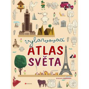 Vybarvovací atlas světa