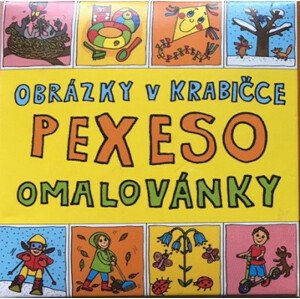 Pexeso - omalovánky - roční období