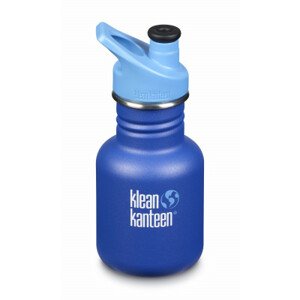 Dětská nerezová lahev Klean Kanteen Kid Classic w/Kid Sport Cap 3.0 - surfs up matte 355 ml