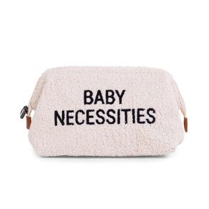 CHILDHOME Toaletní taška Baby Necessities Teddy offwhite