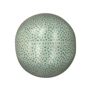 Swim Essentials Zelený leopardí plážový míč ⌀ 51 cm