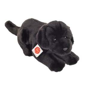 Teddy HERMANN ® Labrador ležící černý 30 cm