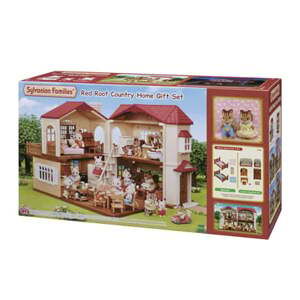 Sylvanian Families ® Townhouse s dárkovou sadou světla - Saffron and Ralph Walnut