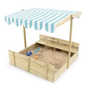 plum ® Sand dřevěný box s nastavitelnou sluneční stříškou
