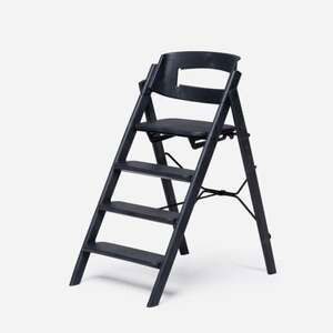 KAOS Charcoal Skládací vysoká židle Black