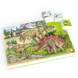 HUBELINO® Puzzle Svět dinosaurů (35 dílků)