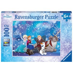 RAVENSBURGER Puzzle XXL 100 dílů Ledové království - Ledové kouzlo